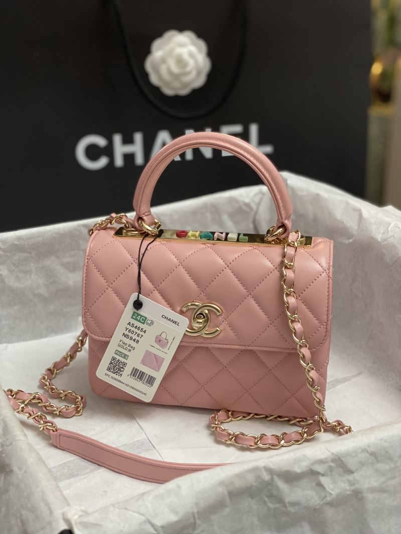 Ch**el top handle bags
